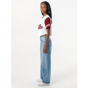 Mississippi State Established & Co. Women's The Cropped Baseball Jersey